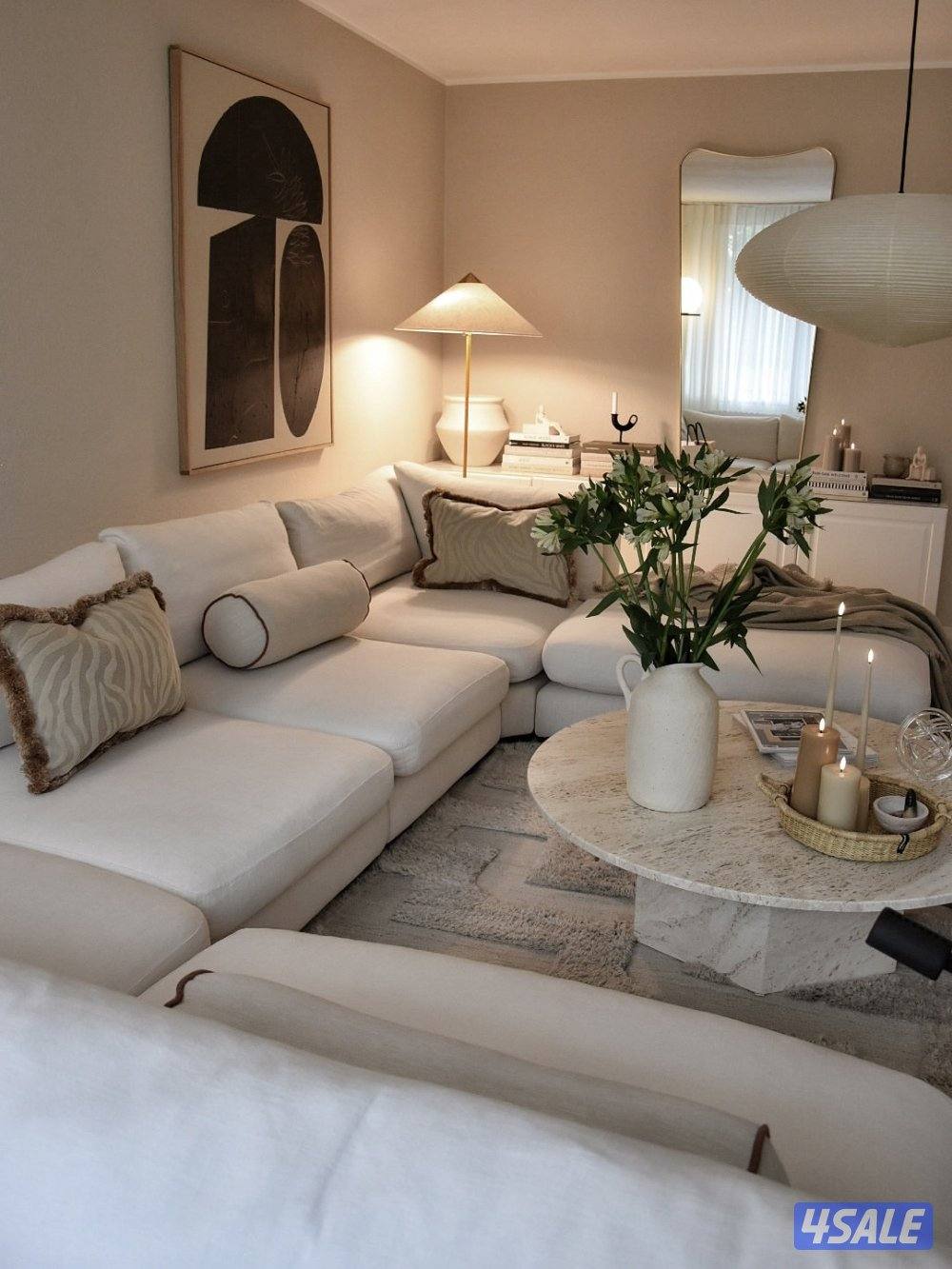 شقة مؤثثه للإيجار عائلات فقط يومي اسبوعي شهري تلفاز وغسالة ثلاجة طباخ3