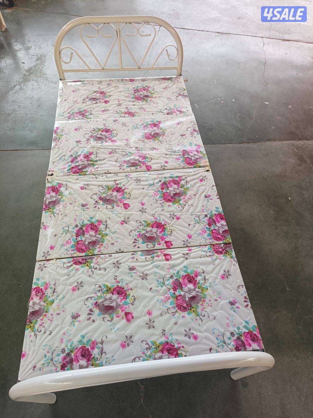 سرير حديد سراير طبية مراتب ومفروشات كبتات حديد وخشب توصيل مجانى جميع م15
