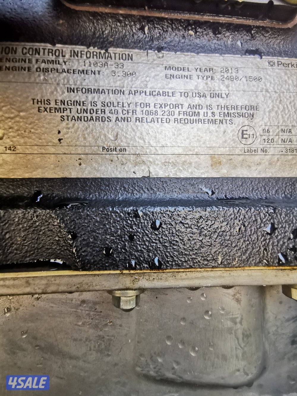 للبيع مكينة بيركنز النصف8