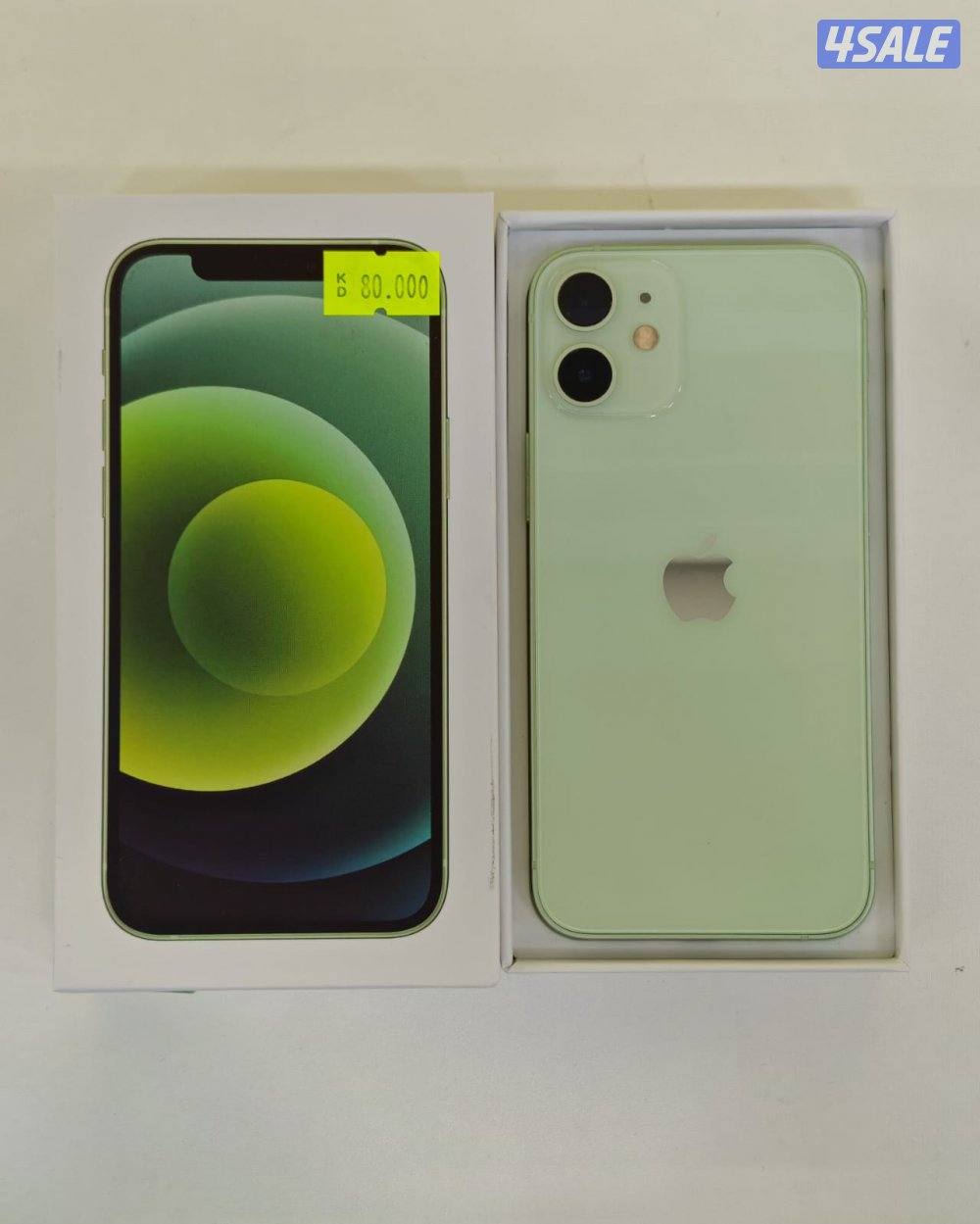 ايفون 12 ميني أخضر 128 جيجابايت – iPhone 12 Mini Green 128GB0