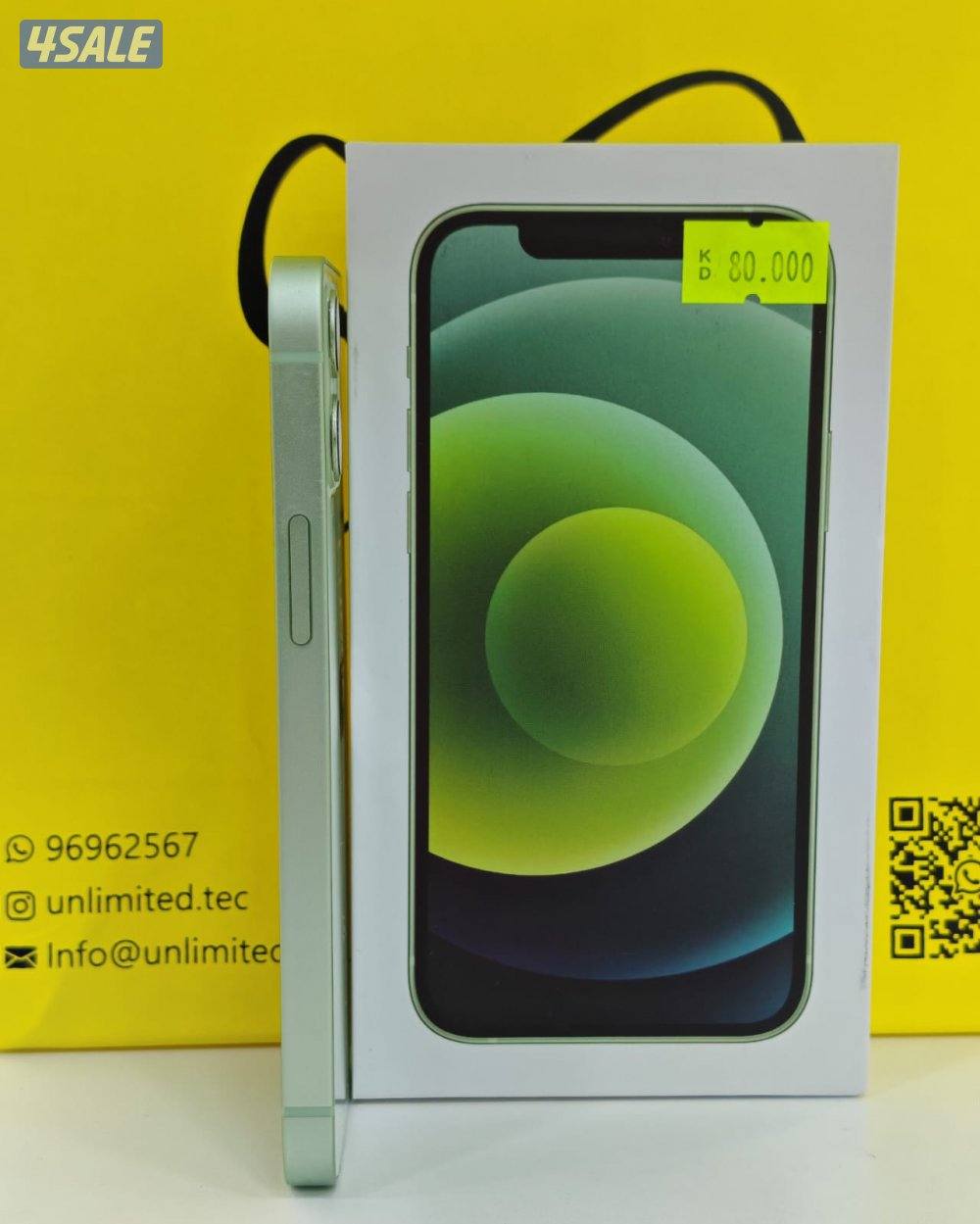 ايفون 12 ميني أخضر 128 جيجابايت – iPhone 12 Mini Green 128GB3