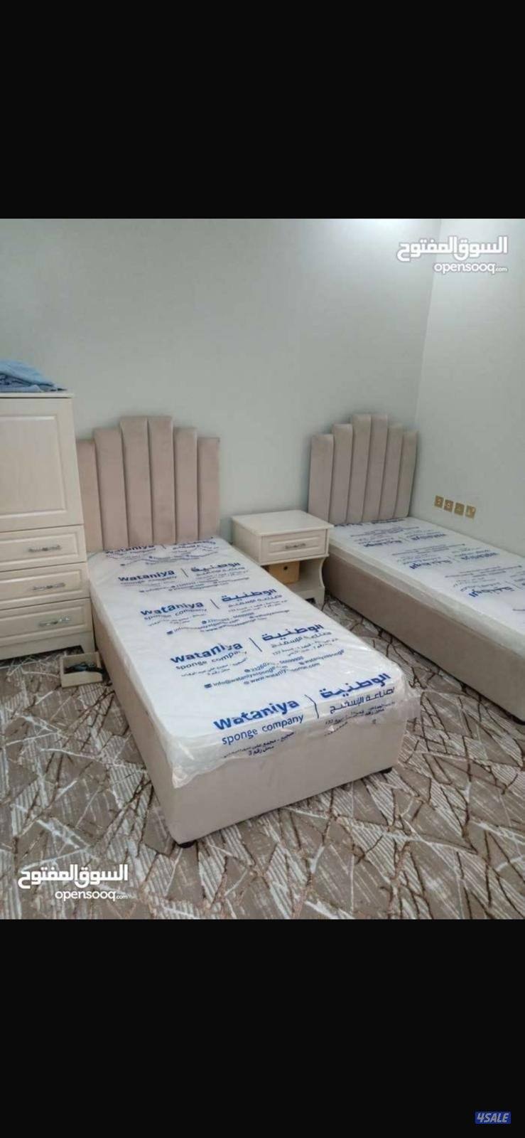 سراير نفر ب٣٥ دينار مع الفرشه والتوصيل مجاني جميع المقاسات5