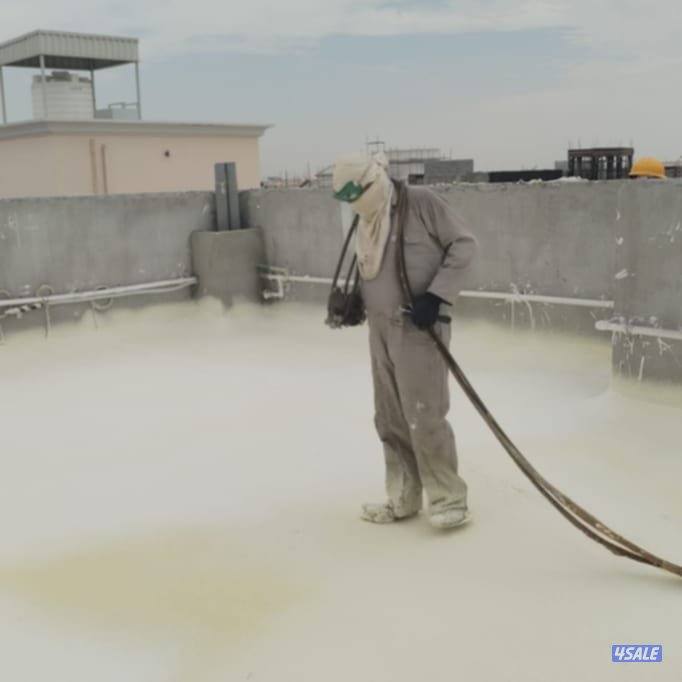 مقاول أعمال عازل مائي وحراري واعازل الاسطح الجديده والقديمه وصيانتها0