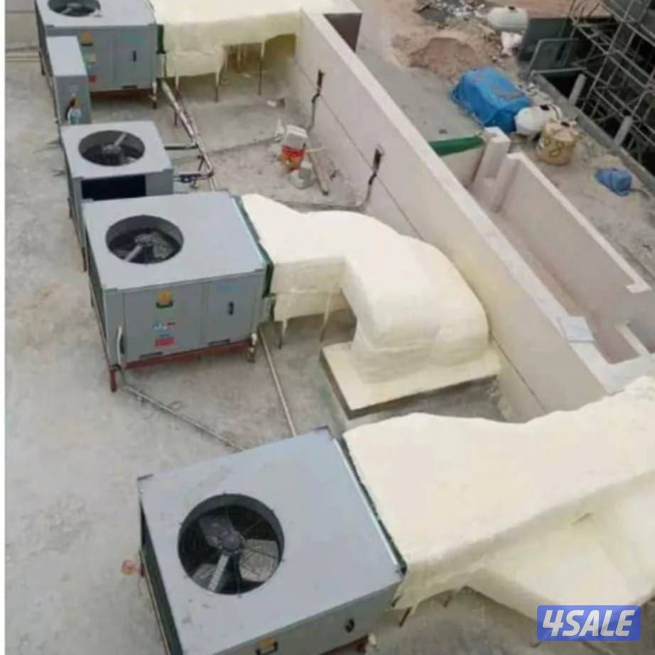 مقاول أعمال عازل مائي وحراري واعازل الاسطح الجديده والقديمه وصيانتها5