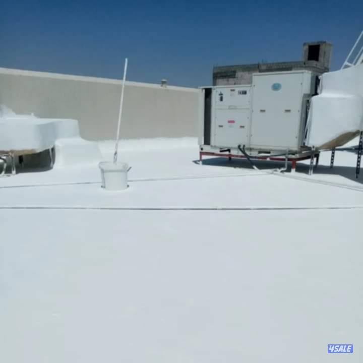 مقاول أعمال عازل مائي وحراري واعازل الاسطح الجديده والقديمه وصيانتها4