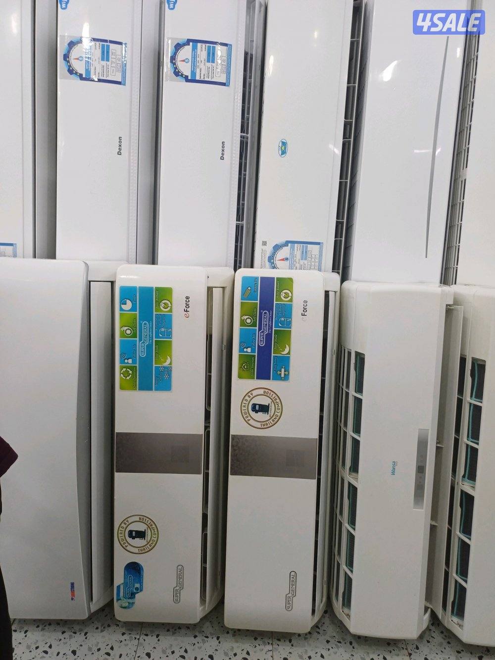 لبيع وحدات التكيف استعمال خفيف مع التركيب والكفالةجميع المناطق0