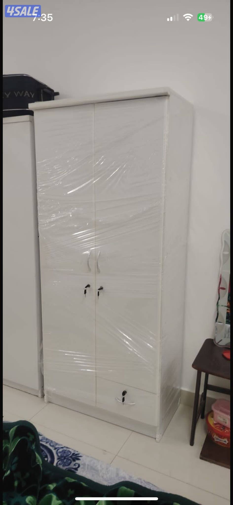 كبتات للبيع ٢ باب ارفف وعلاقة2