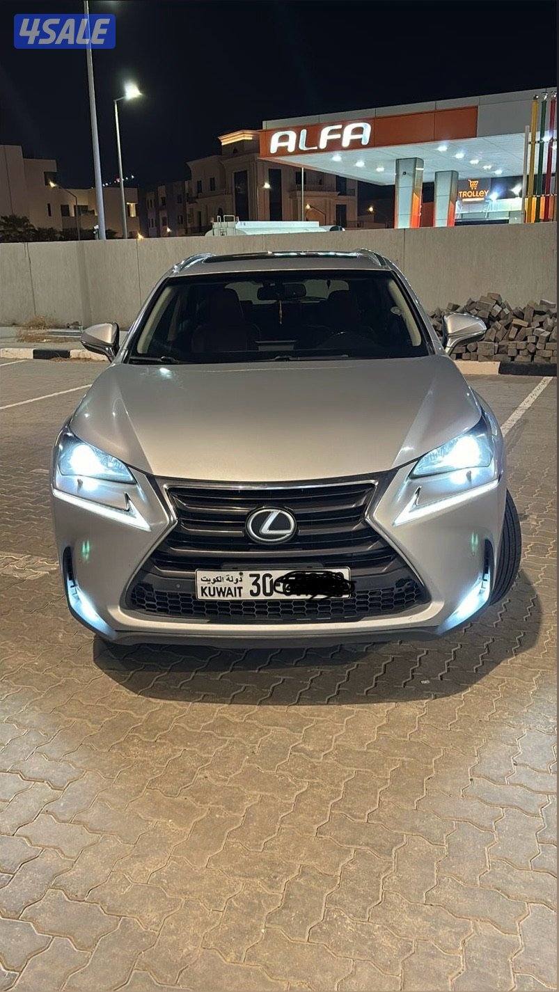 للبيع لكزس nx 200 turbo بحالة ممتازه شرط الفحص0