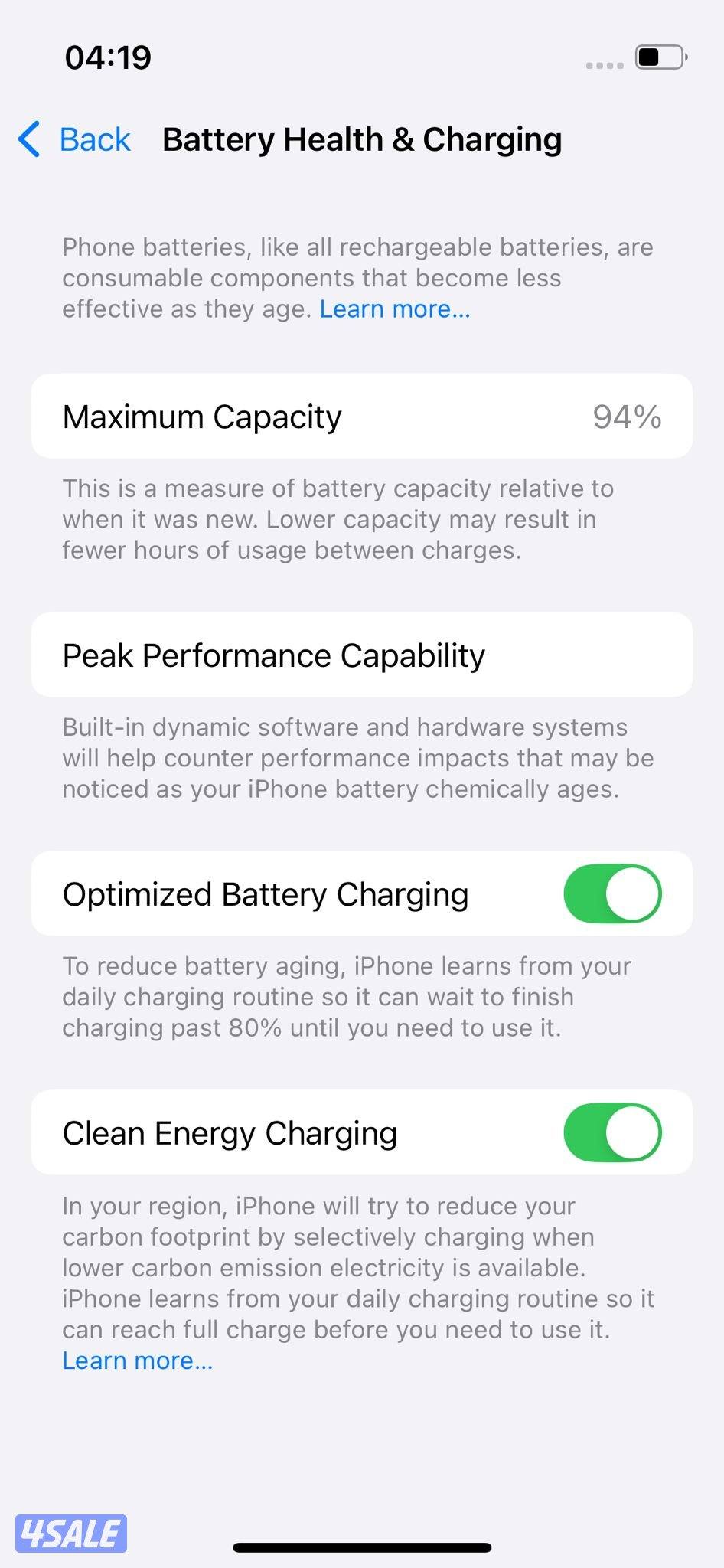 ايفون 13 ميني أخضر 256 جيجابايت – iPhone 13 Mini Green 256GB10