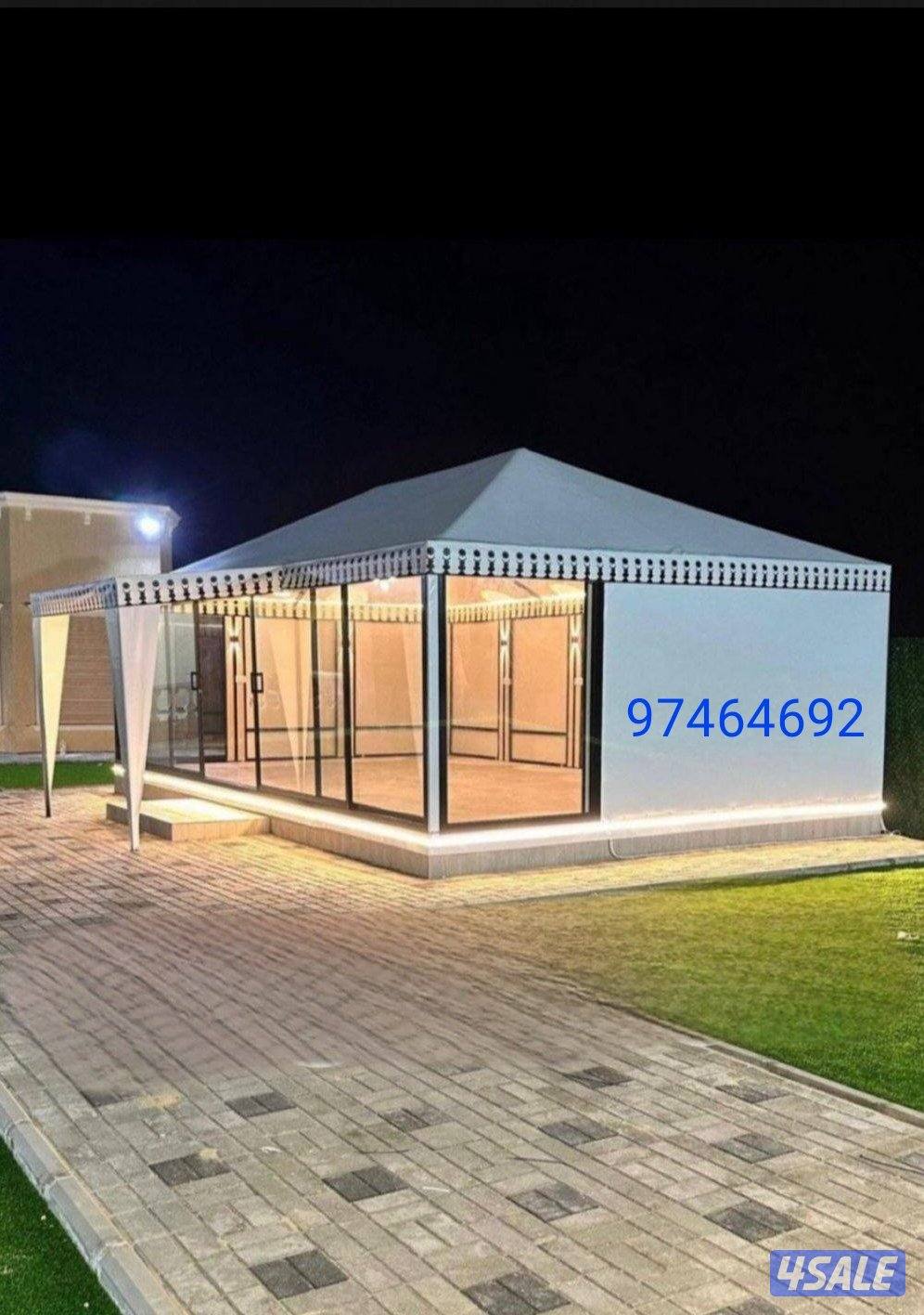 All size tents making pvc and parking car6