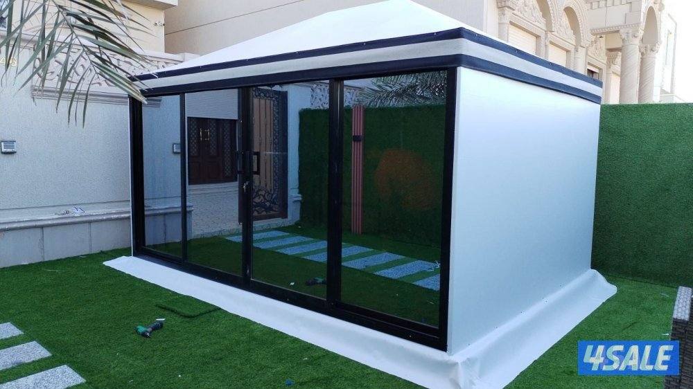 All size tents making pvc and parking car0