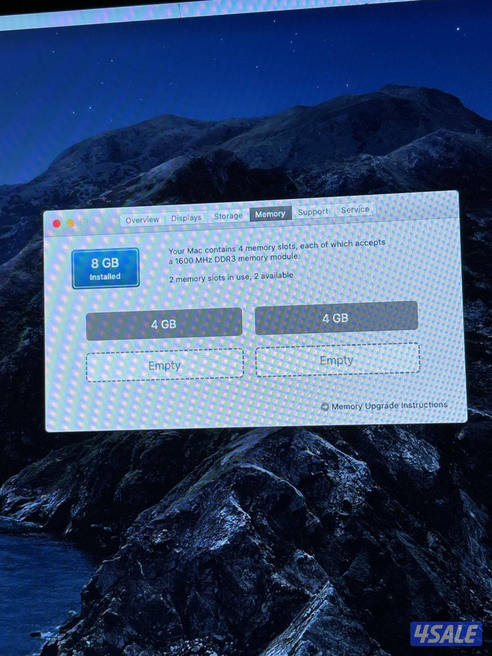 جهاز اي ماك بحاله ممتازه للبيع product : i mac 2013 27”1