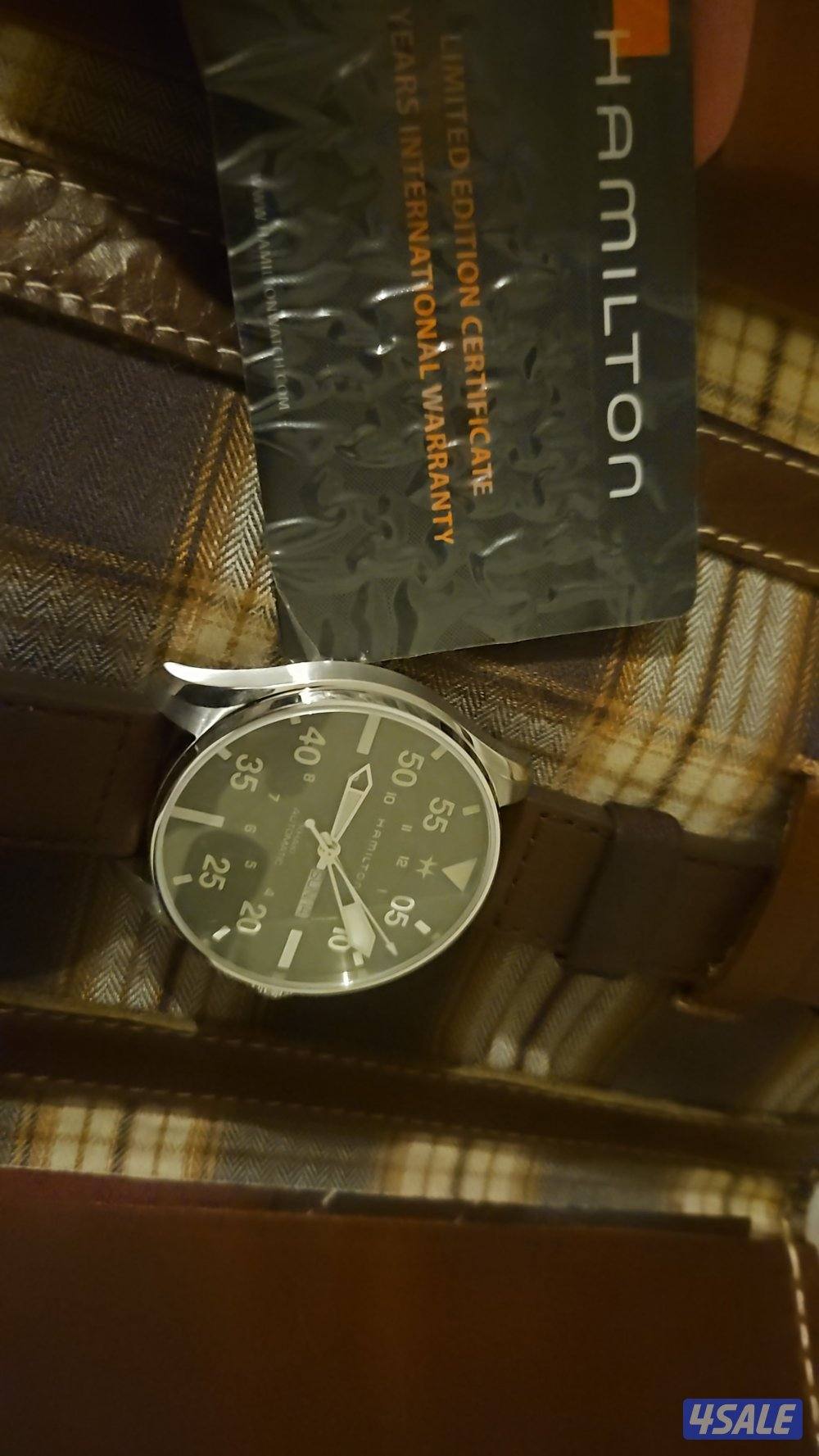 ساعة هاملتون نادرة ومخزنة limited edition1