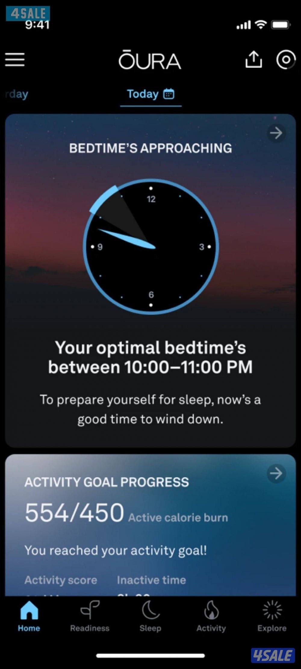 Oura Ring خاتم الكتروني 32