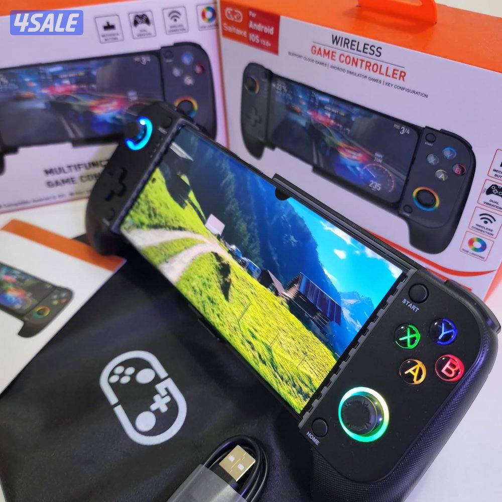 وحدة تحكم ألعاب الهاتف المحمول سامسونج وايفون وايباد  بلوتوث لاسلكية D1