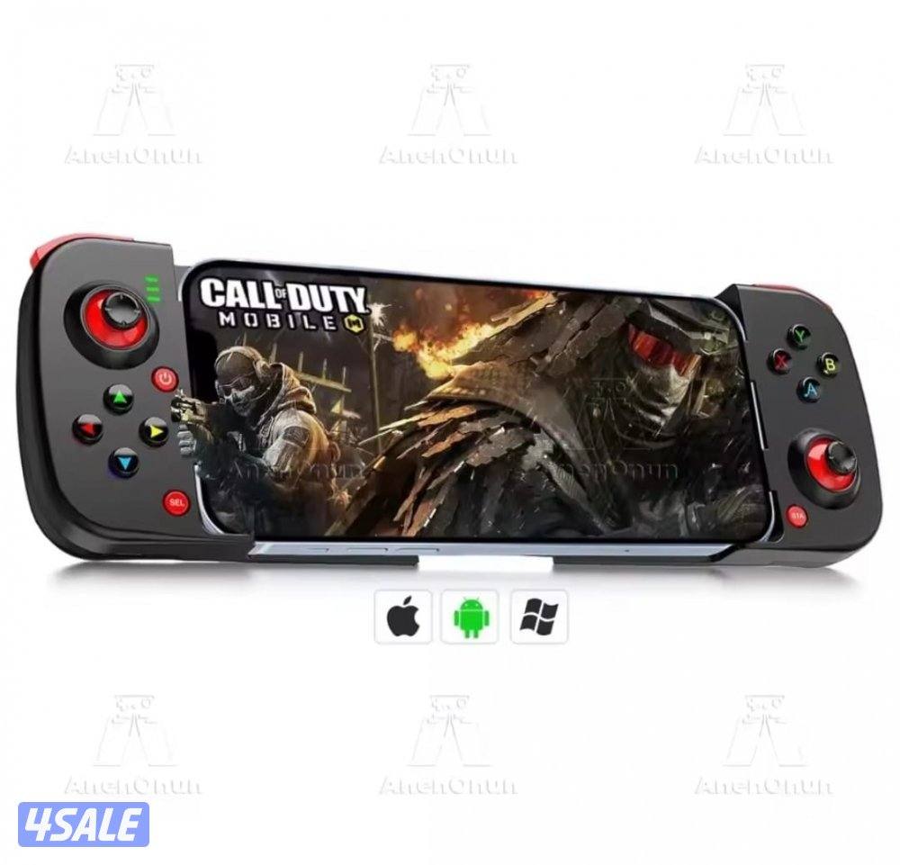 وحدة تحكم ألعاب الهاتف المحمول سامسونج وايفون وايباد  بلوتوث لاسلكية D10