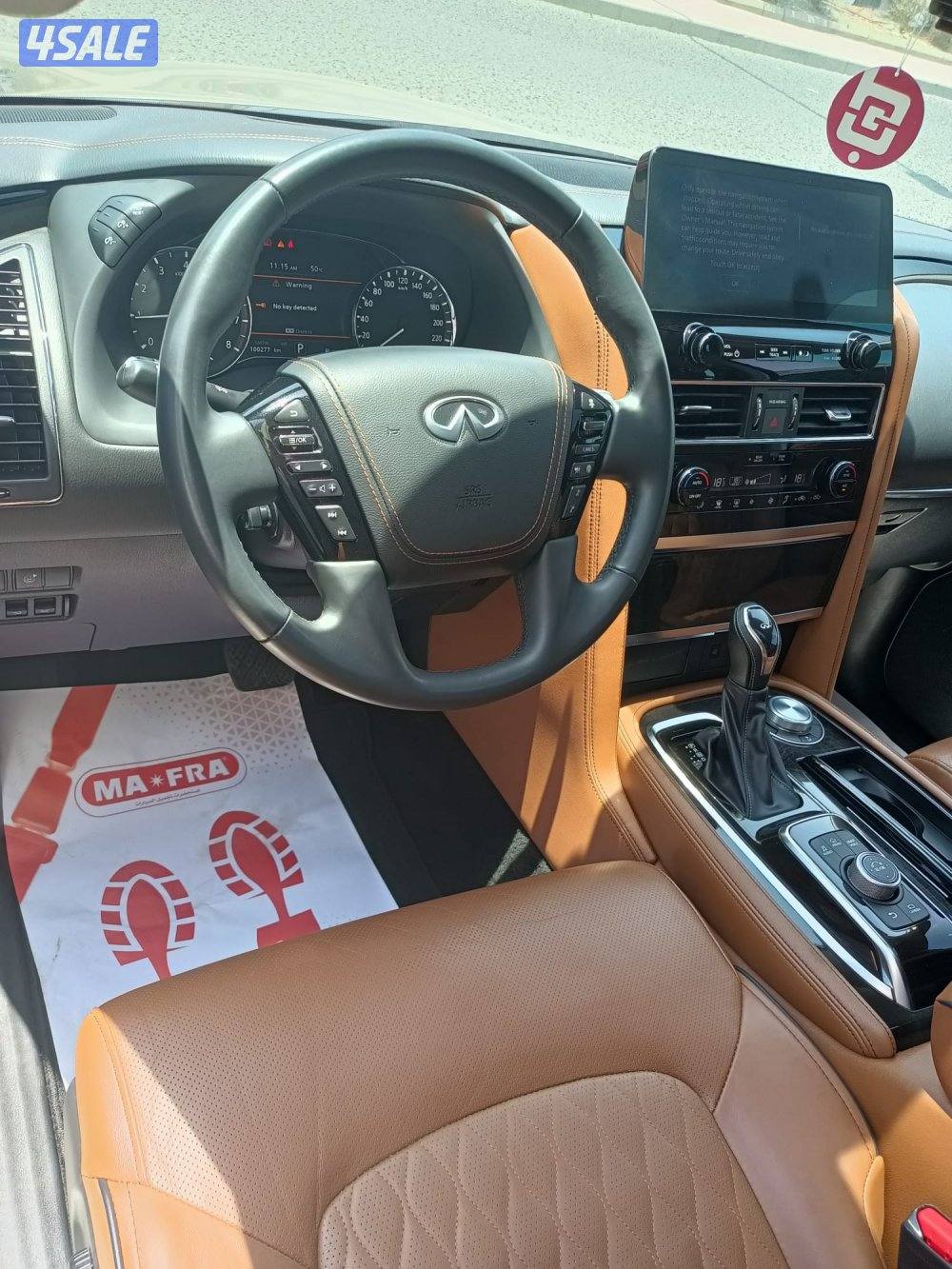 للبيع انفينيتي Q8 موديل 2022 العداد 104 وارد الكويت7