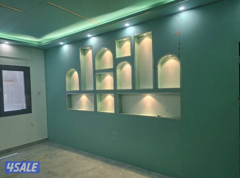 gypsum ديكورات حديثة و عصرية للمحلات التجارية تسليم مفتاح6