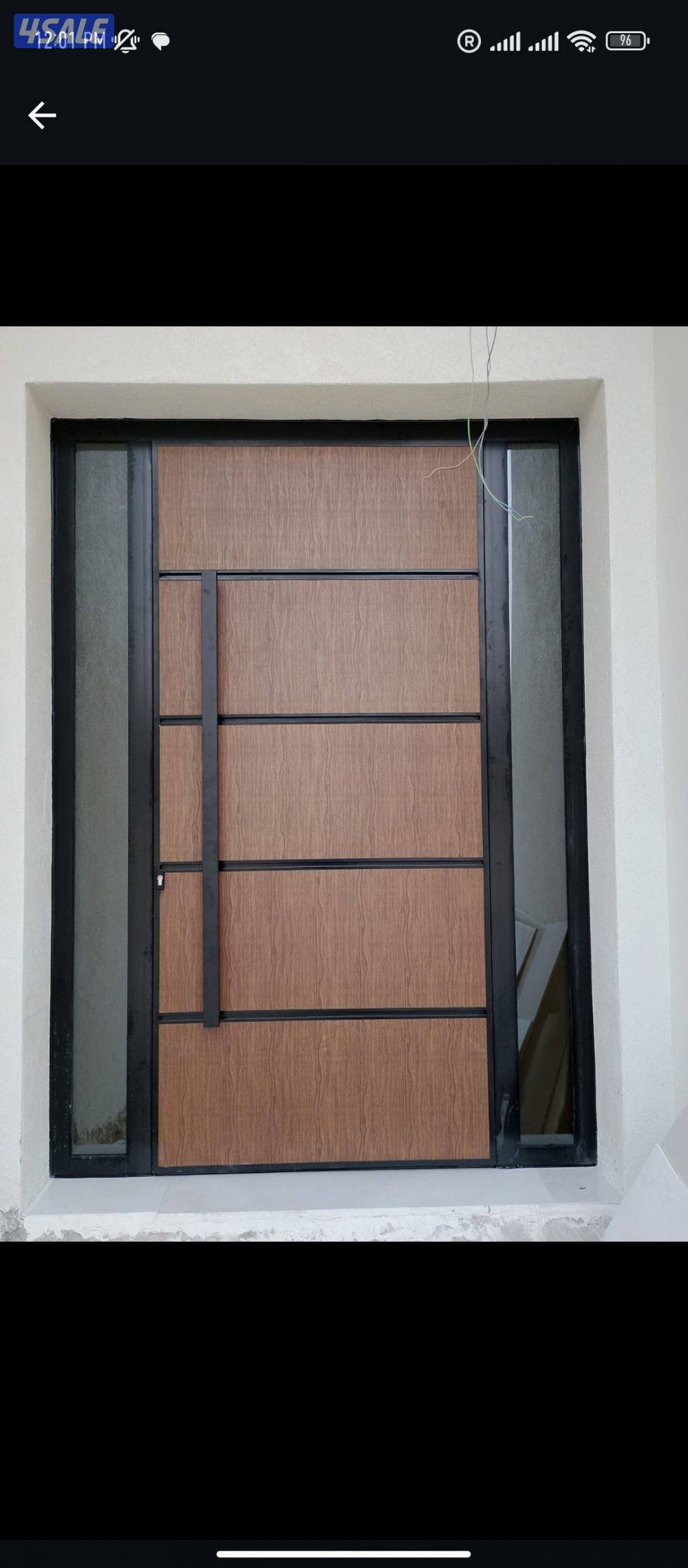 كل باب من الألومنيوم عالي الجودة ومقبض الباب والقفل وكل شيء من إيطاليا5