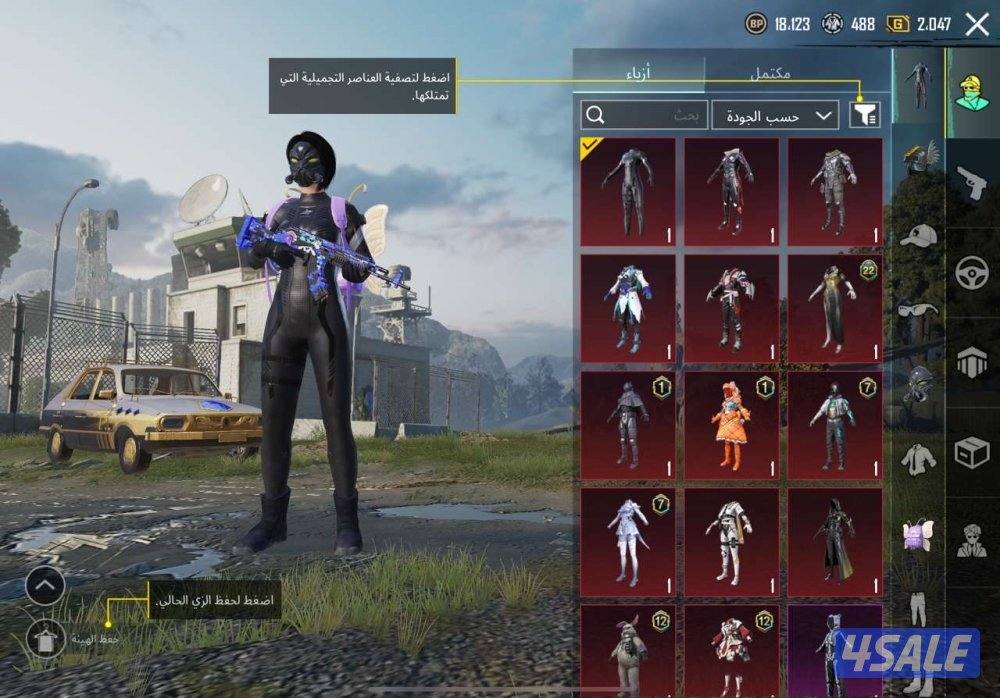 حساب ببجي للبيع5