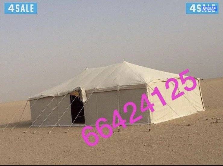 للبيع خيام جديد باكستاني ٣ طبقات درجه اول خام ٢٤ ملي6