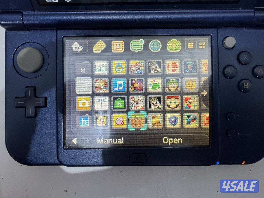 New 3ds xl مع العاب1