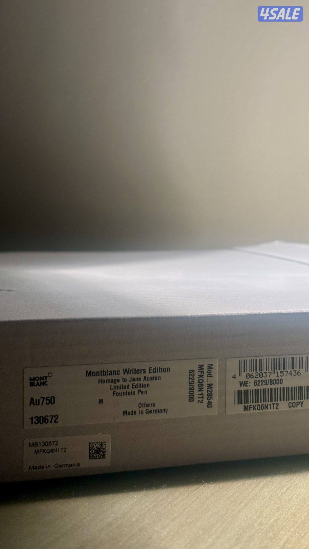 قلم ريشه ماونت بلانك "نسخة محدوده"4