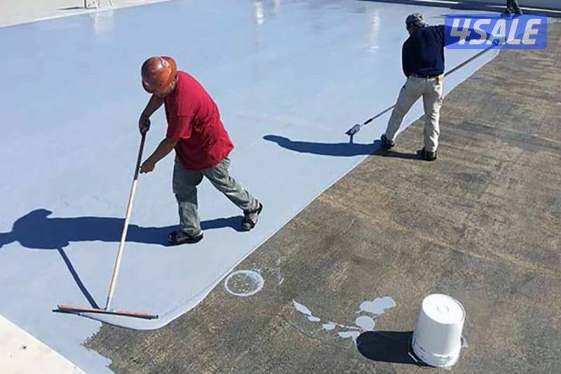 ابو ابراهيم عازل. عزل. اسطح حمامات. رش أمريكي. كيربي. جيتروف. عازل مائ9