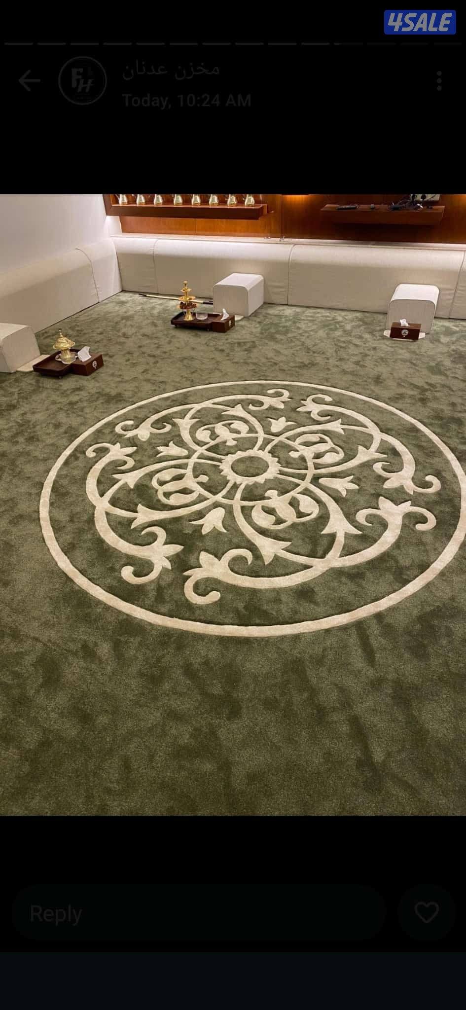 سجاد موكيت باركيه ثيل ستائر مساند حفر ليزر اتصل ليصلك مندوبنا12