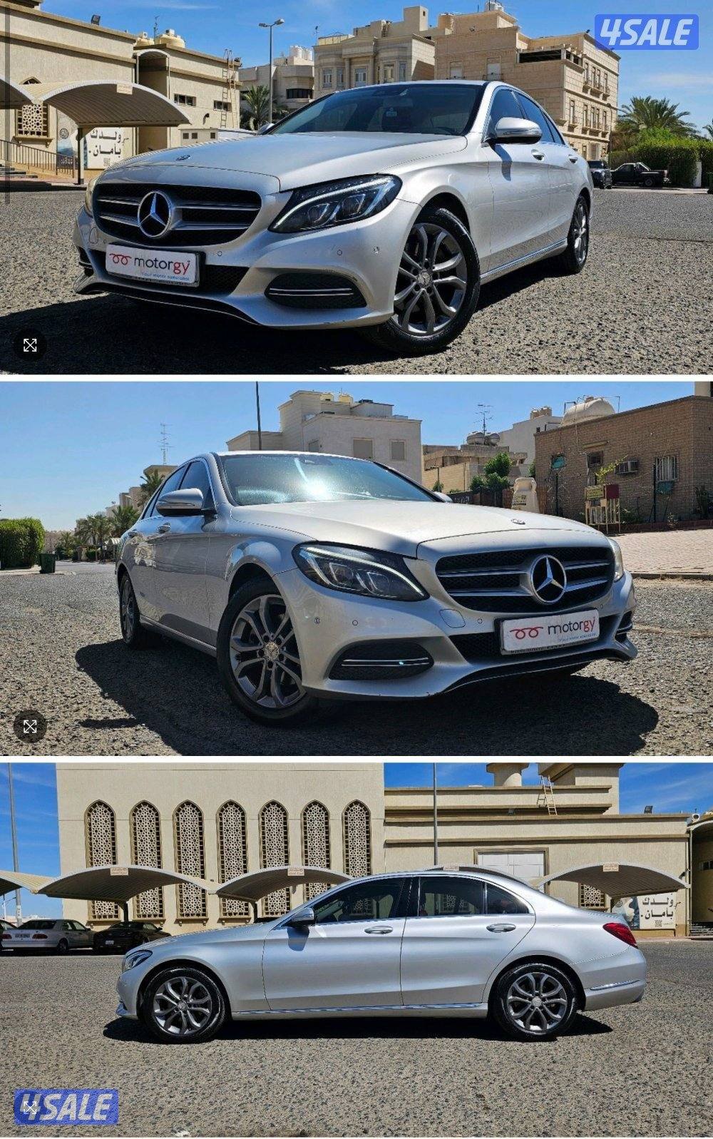 مرسيدس بنز سي٢٠٠ موديل ٢٠١٥ ماشي ١١٢ ألف *مفحوصة* بحالة جيدة0