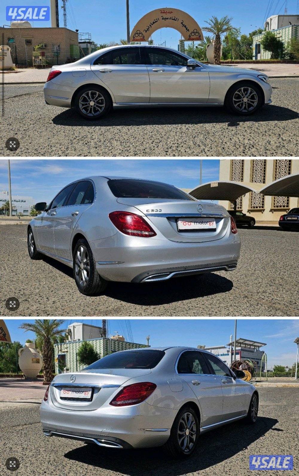 مرسيدس بنز سي٢٠٠ موديل ٢٠١٥ ماشي ١١٢ ألف *مفحوصة* بحالة جيدة3
