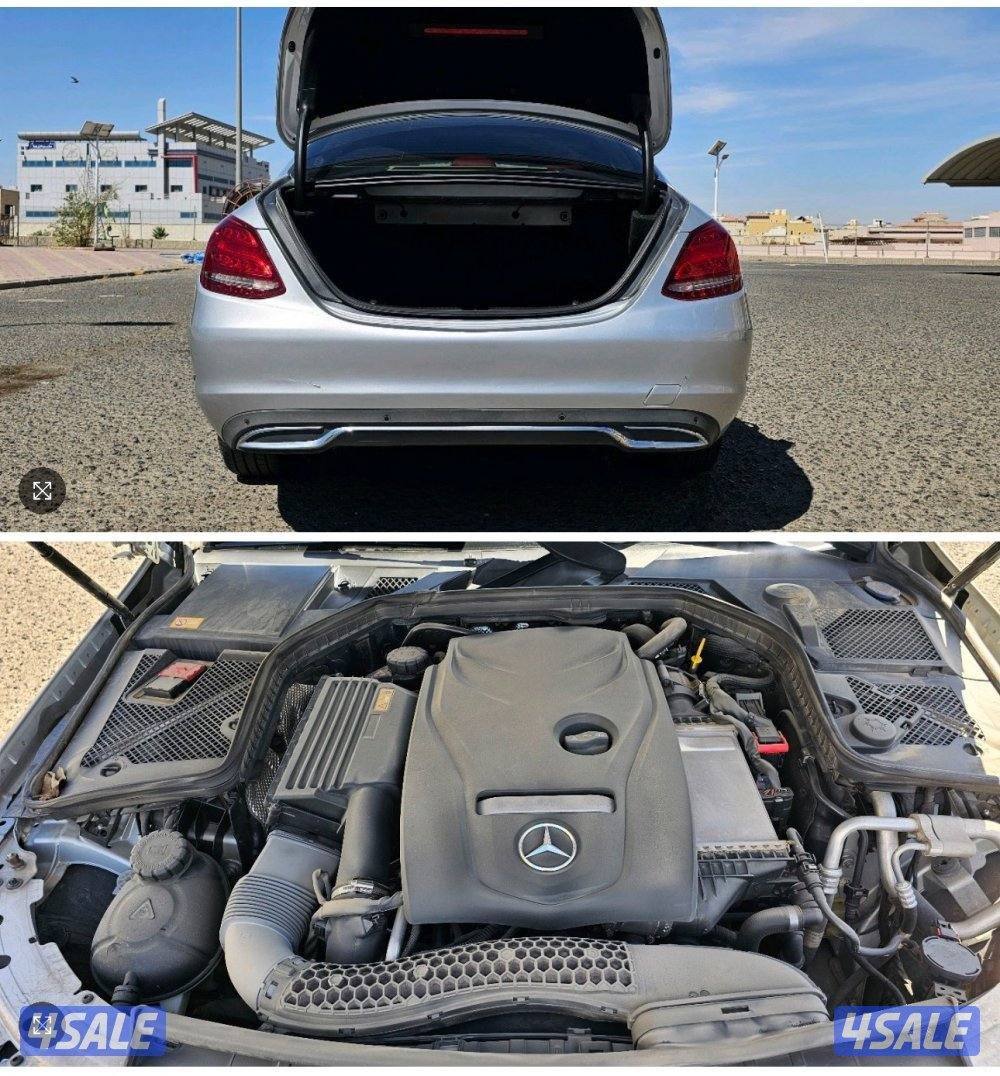 مرسيدس بنز سي٢٠٠ موديل ٢٠١٥ ماشي ١١٢ ألف *مفحوصة* بحالة جيدة6