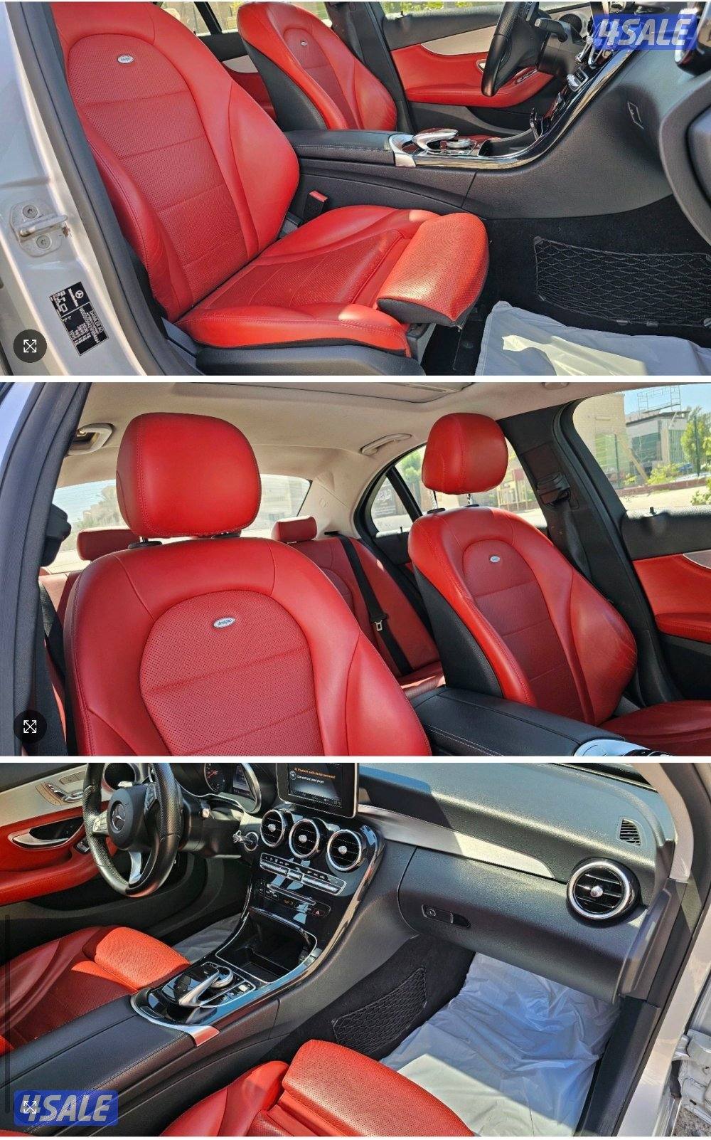 مرسيدس بنز سي٢٠٠ موديل ٢٠١٥ ماشي ١١٢ ألف *مفحوصة* بحالة جيدة7