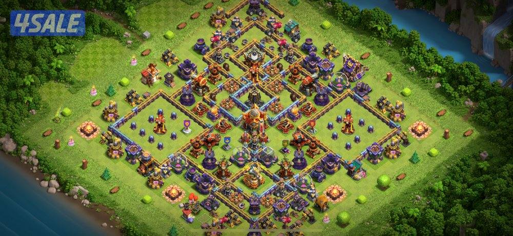 للبيع حساب كلاش اوف كلانس ومربوط معه حساب كلاش رويال5