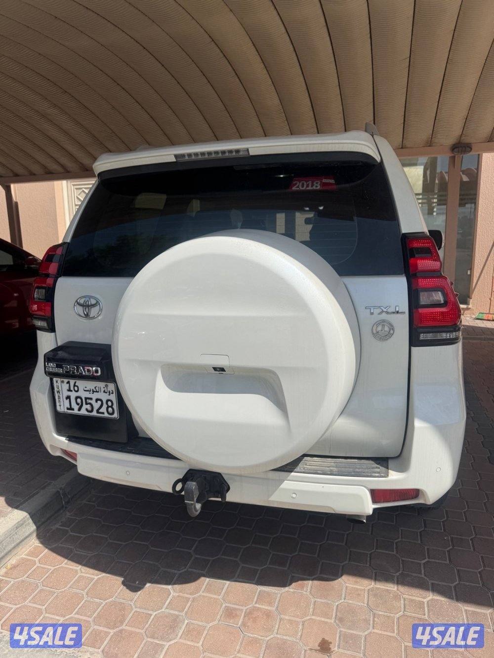 كشنات جلد كامل المواصفات عدا الفتحة برادو 2018 ماشي 127 الف مرفق الفحص2