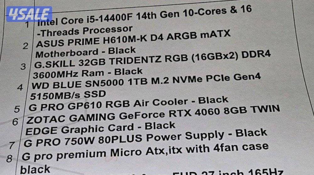 RTX 4060 🔥 - i5-14400F0