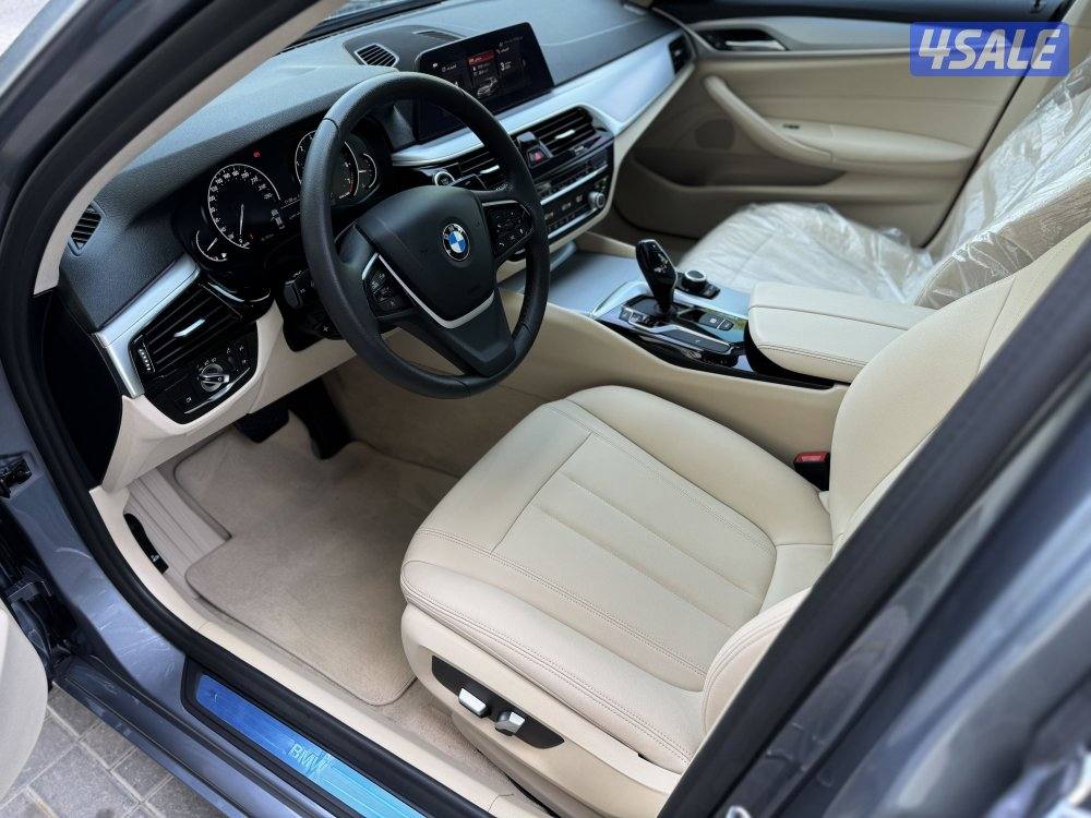 بي ام دبليو 520i موديل 2020 عداد 19 الدرجة الأولى الغانم صبغ وكالة11