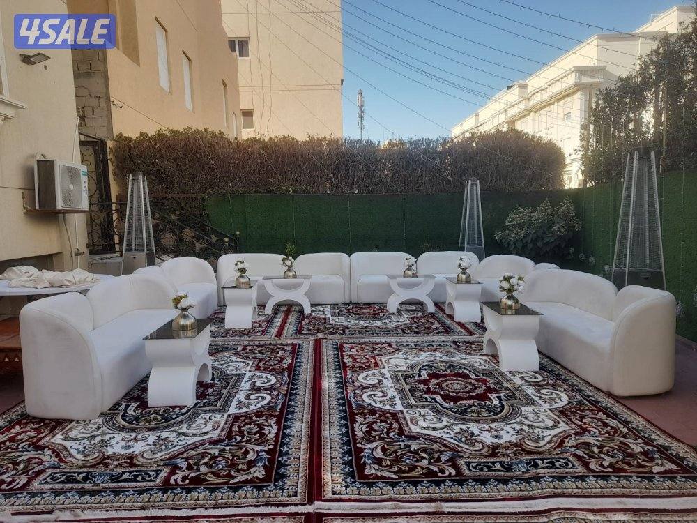 تأجير قنفات وكراسي زينه منازل تسكير حفلات تاجير مكيفات تاجير بنشا تاج4