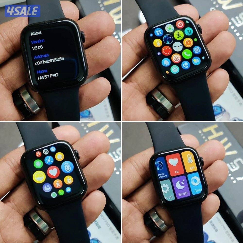 ساعات شبيه ابل باللون الاسود او الوردي7