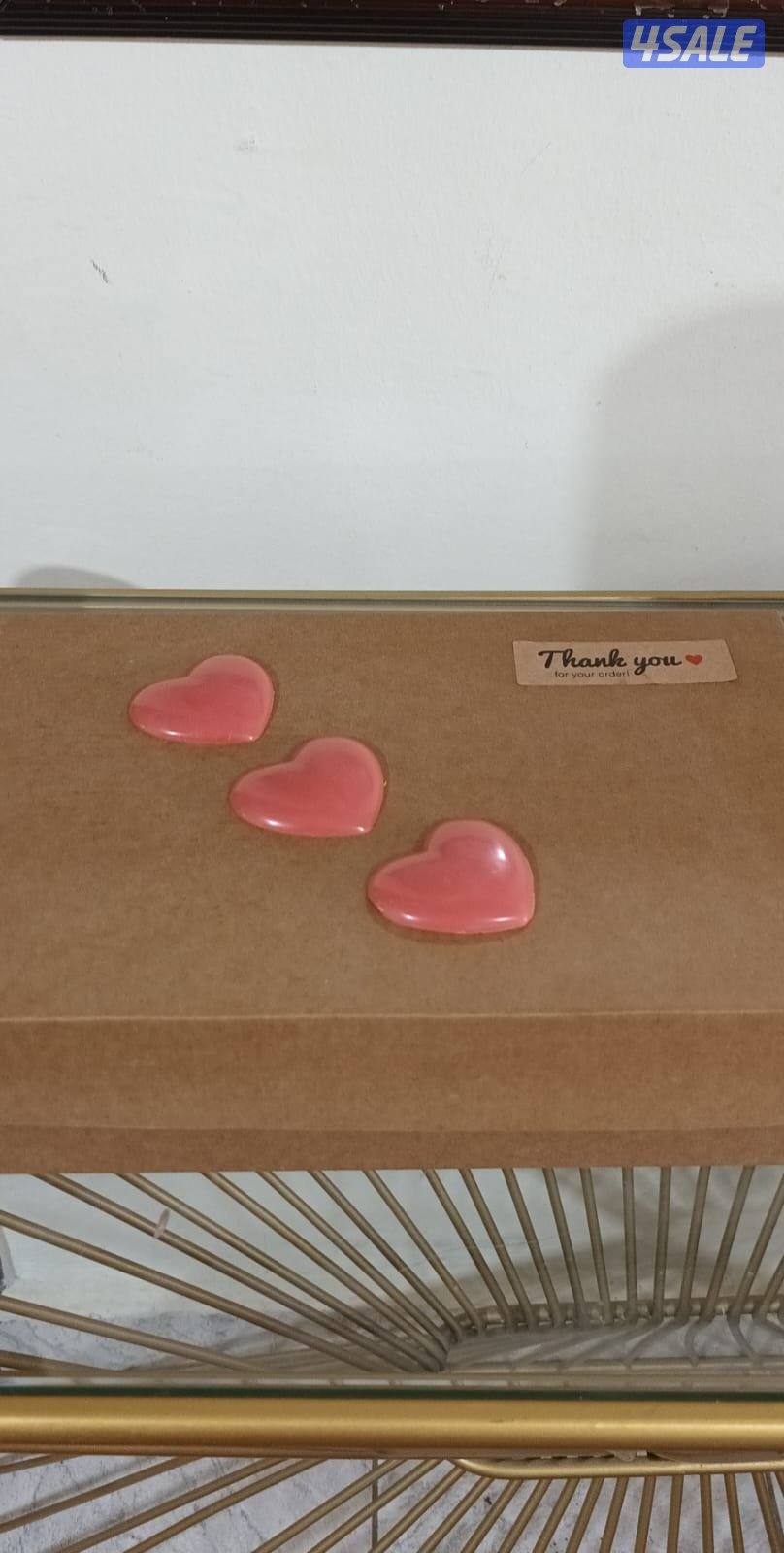 هدايا تنسيق ورد طبيعي بوكس الشموع حسب المناسبة11