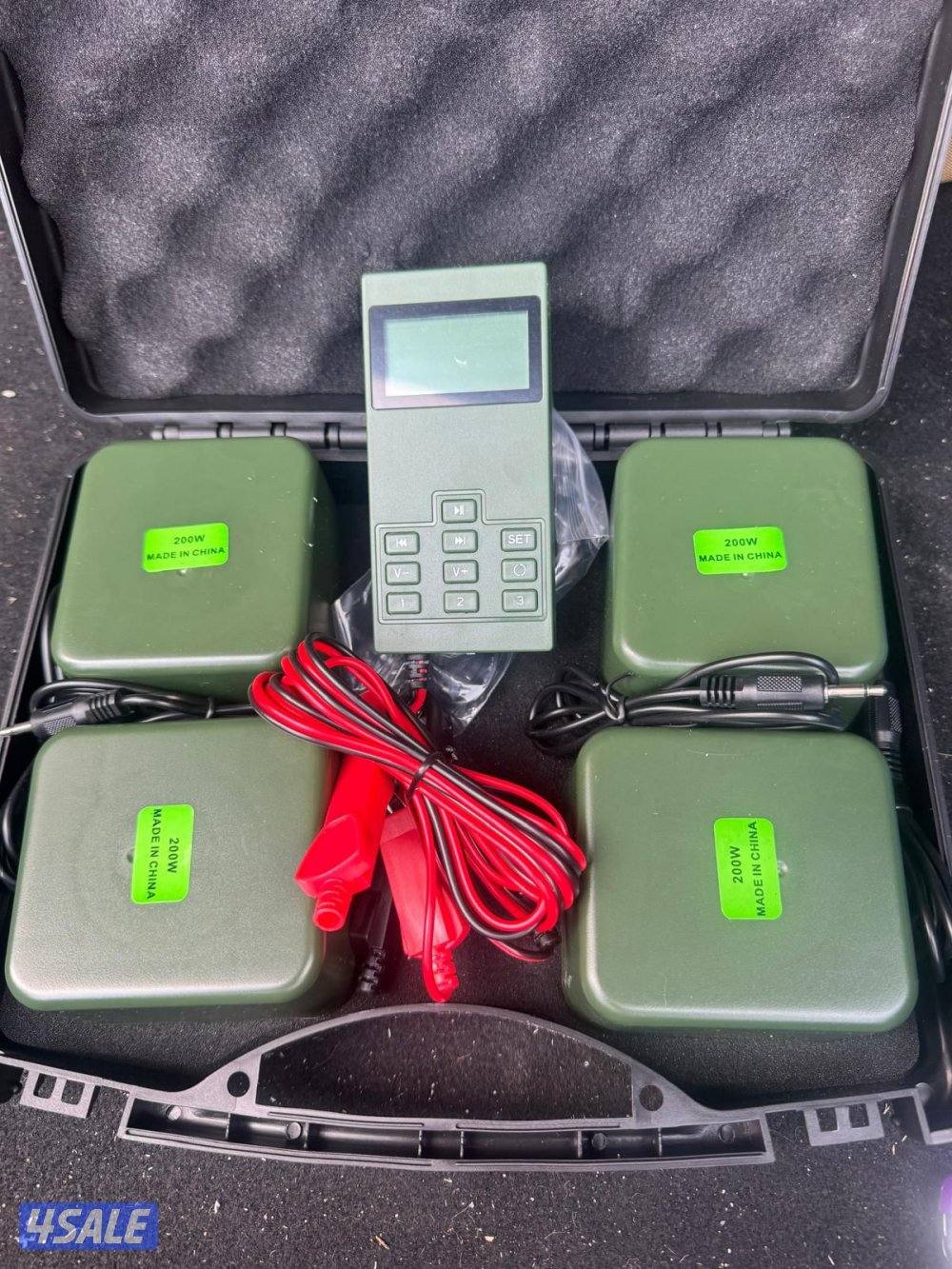 جهاز أصوات طيور 4 سماعات مع كتالوج0