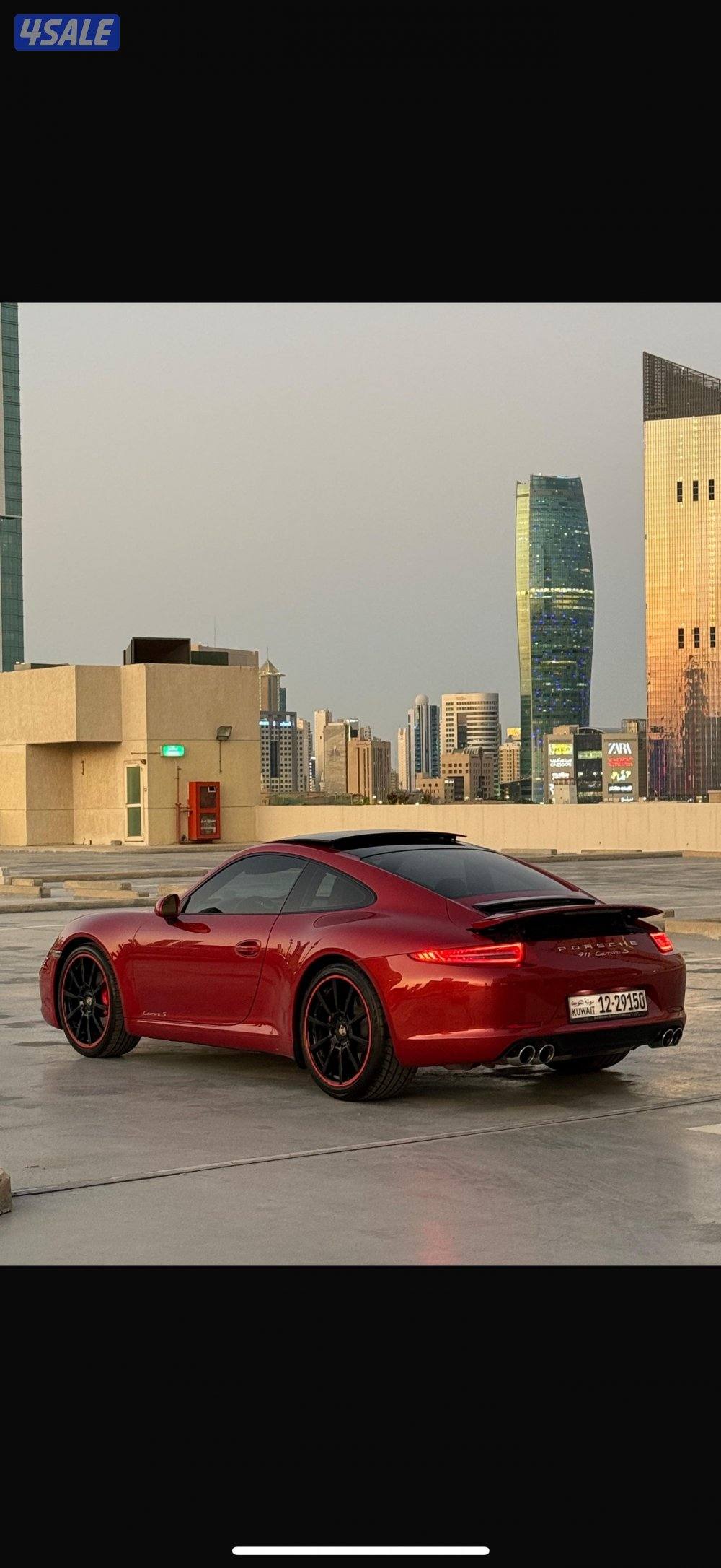 للبيع بورش 911 carrera الموديل2014 طلبيه خاصه0