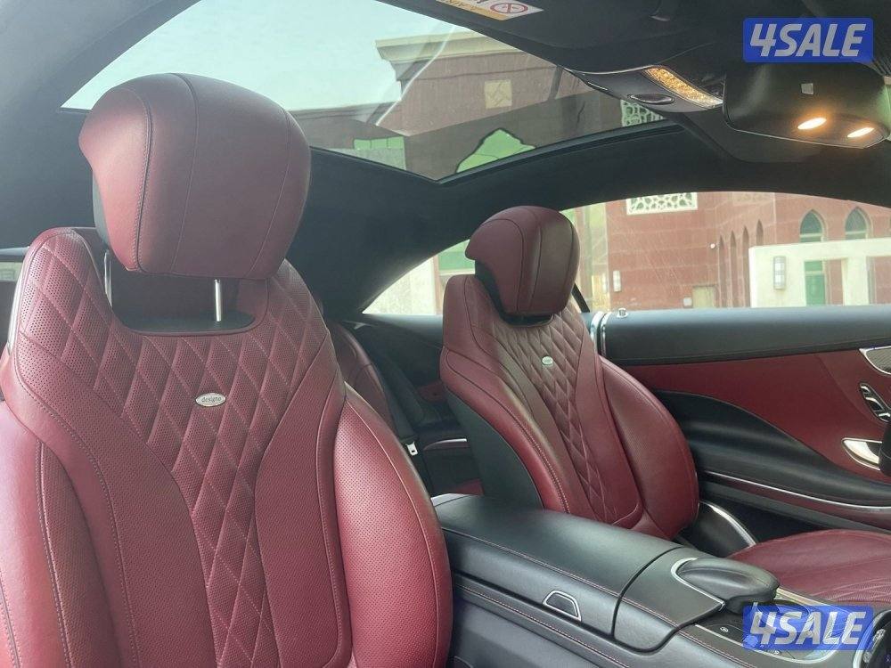 مرسيدس S500 كوبيه موديل 2015 ايديشن 1 درجة اولى كت AMG صبغ وكاله6
