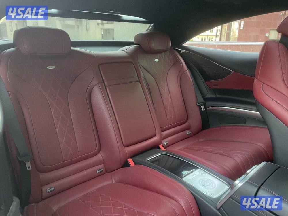 مرسيدس S500 كوبيه موديل 2015 ايديشن 1 درجة اولى كت AMG صبغ وكاله8
