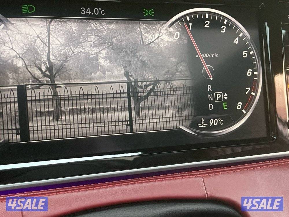 مرسيدس S500 كوبيه موديل 2015 ايديشن 1 درجة اولى كت AMG صبغ وكاله10