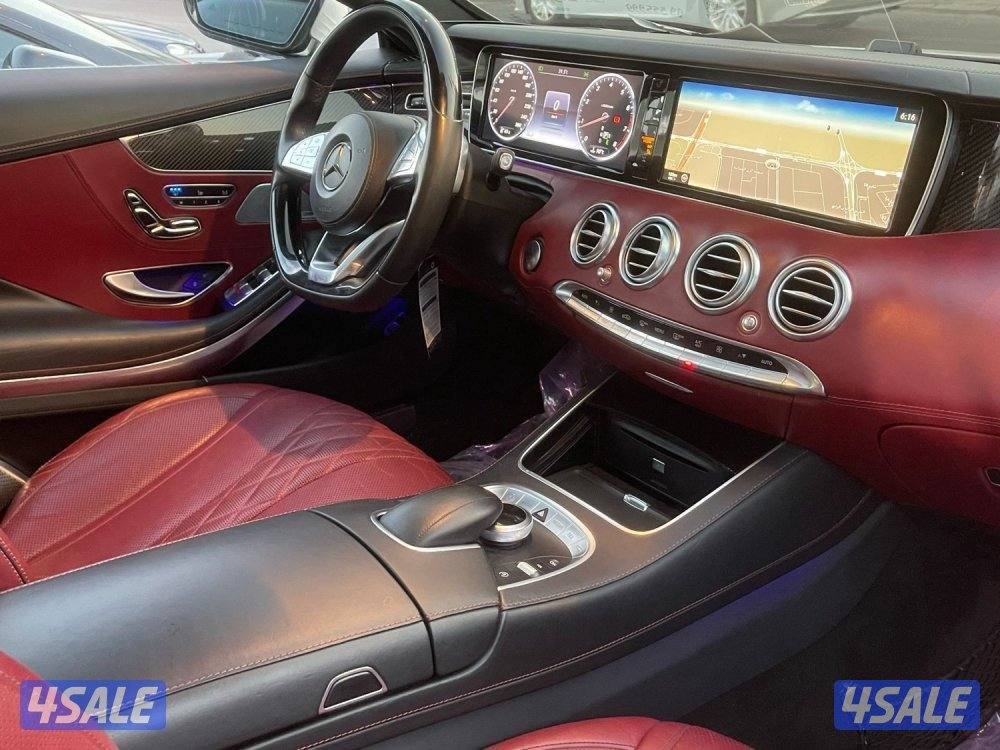 مرسيدس S500 كوبيه موديل 2015 ايديشن 1 درجة اولى كت AMG صبغ وكاله11