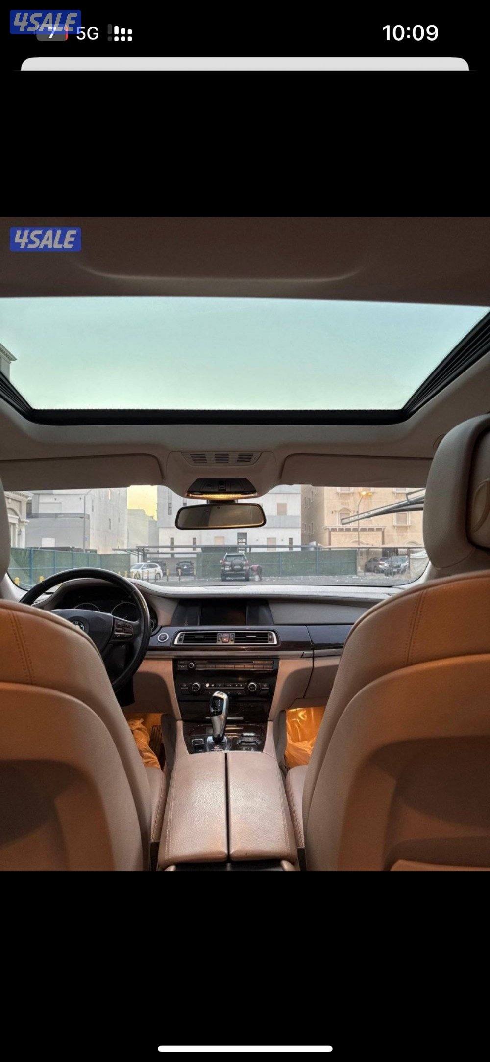 للبيع BMW 730Li موديل2012 الغانم - اللون ذهبي شامبيون8