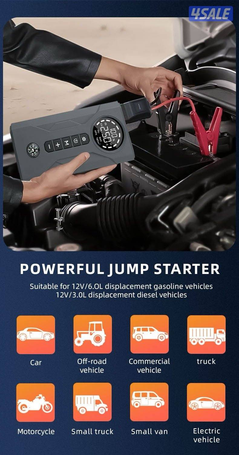 4 in 1 Jump Starter2