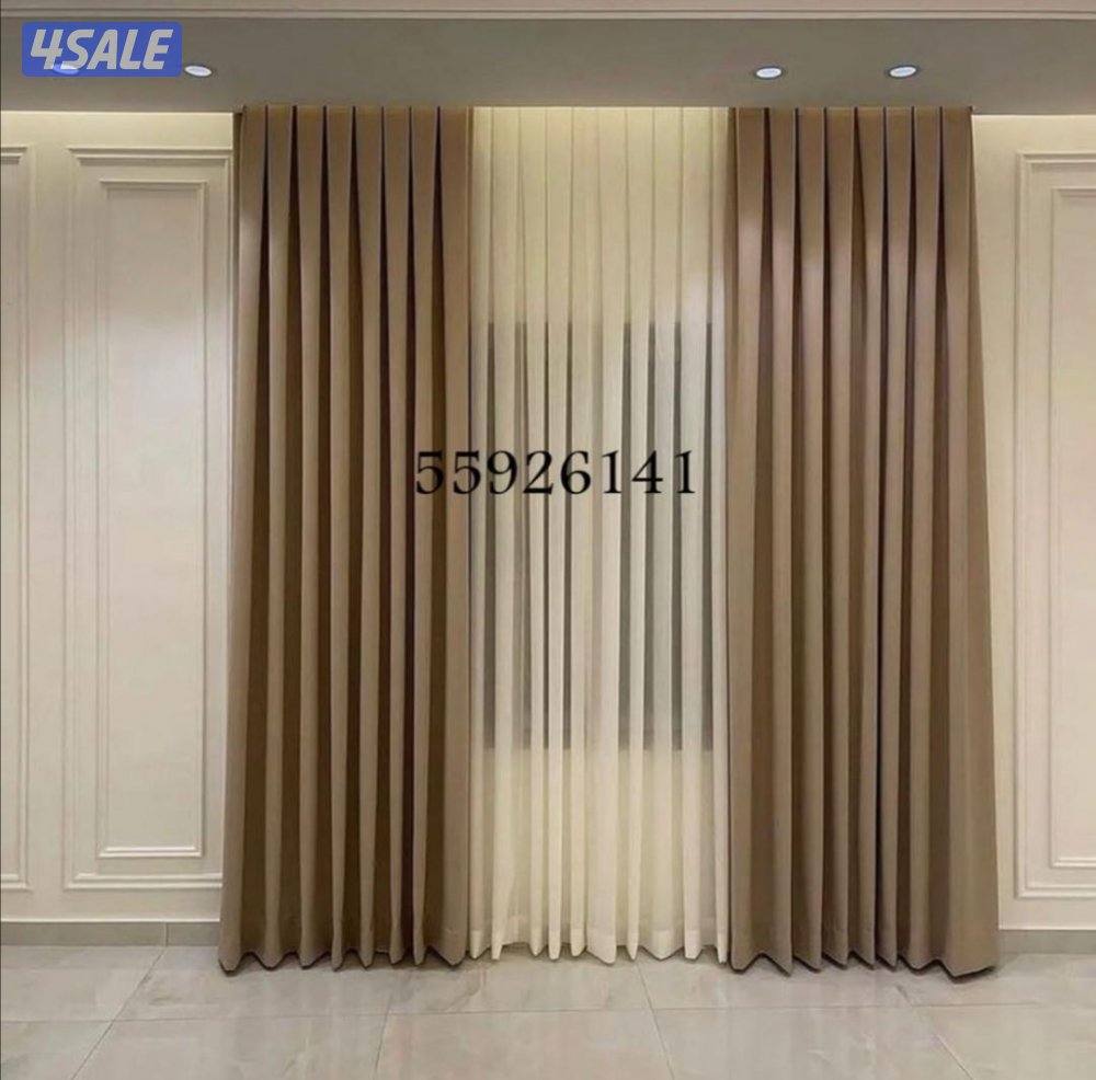 تفصال ستائر ويفي وستائر رول4