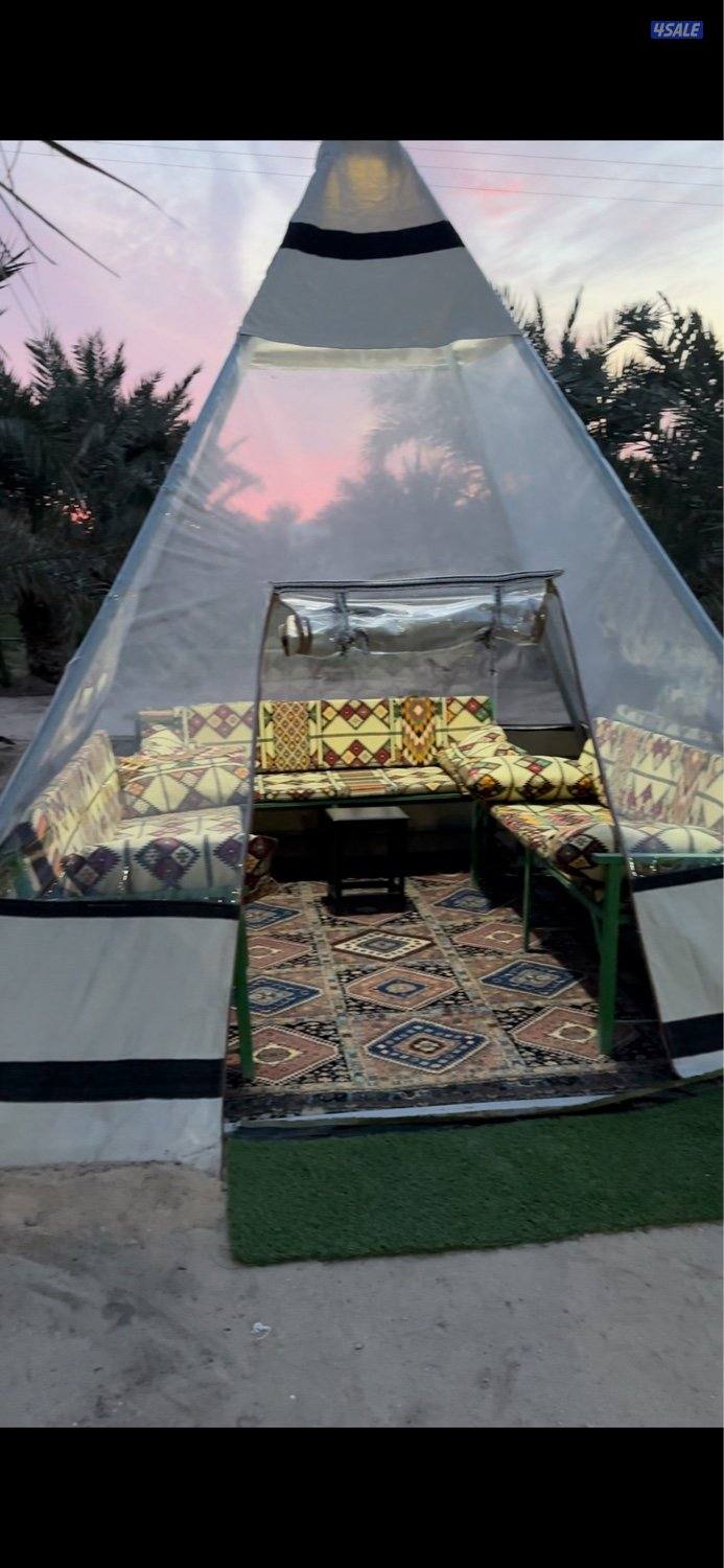 للبيع خيمه هرميه شبه جديده استعمال خفيف والاستلام العبدلي0